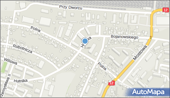 Parking Płatny-strzeżony, Hutnika, Gostyń 63-800 - Płatny-strzeżony - Parking