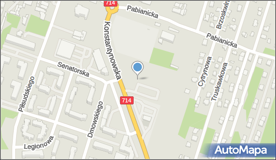 Parking Płatny-strzeżony, Konstantynowska 71, Aleksandrów Łódzki 95-070 - Płatny-strzeżony - Parking