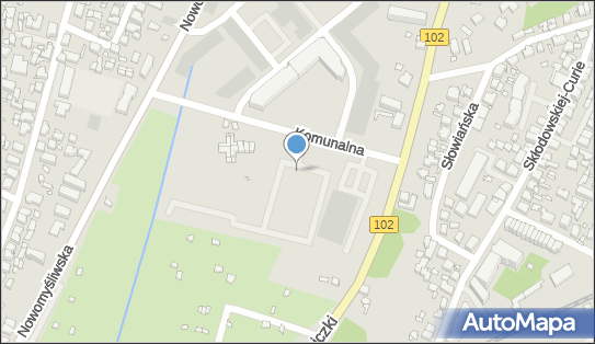 Parking Płatny-strzeżony, Komunalna 3, Międzyzdroje 72-500 - Płatny-strzeżony - Parking