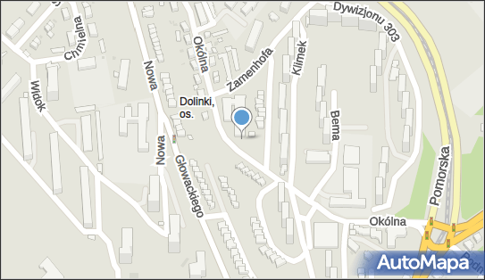 Parking Płatny-strzeżony, Okólna 25, Gorzów Wielkopolski - Płatny-strzeżony - Parking