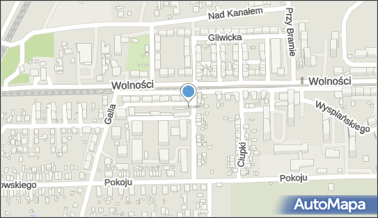 Parking Płatny-strzeżony, Juliusza Słowackiego, Zabrze 41-800 - Płatny-strzeżony - Parking