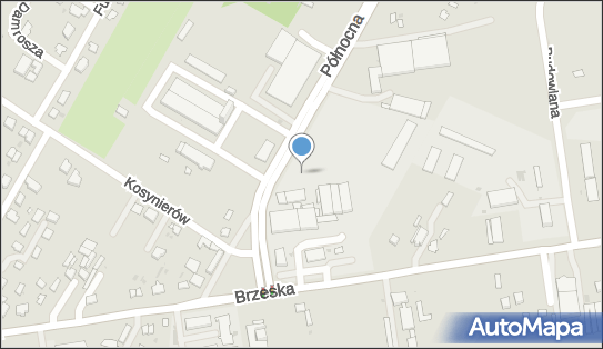 przy Urzędzie Celnym, Północna, Biała Podlaska 21-500 - Płatny-strzeżony - Parking