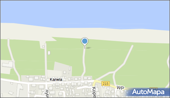 Wejście na plażę Karwia nr 44, Wojska Polskiego, Karwia 84-105 - Plaża