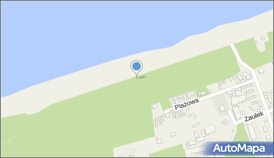 Zejście na plażę schodami., Plażowa, Dziwnówek 72-420 - Plaża