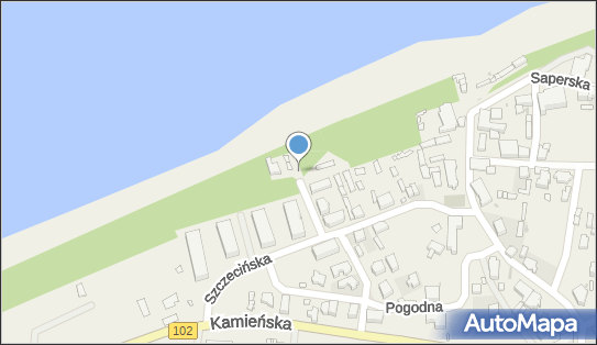 Zejscie na plaże, Szczecińska 13, Rewal 72-344 - Plaża