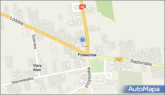 UP Potworów, Łódzka 2, Potworów 26-414, godziny otwarcia, numer telefonu