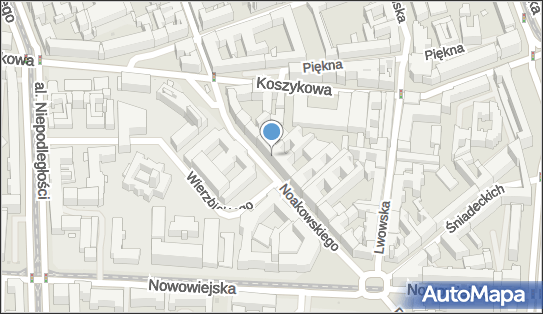 Administracja Centralna, Stanisława Noakowskiego 20, Warszawa - Politechnika Warszawska