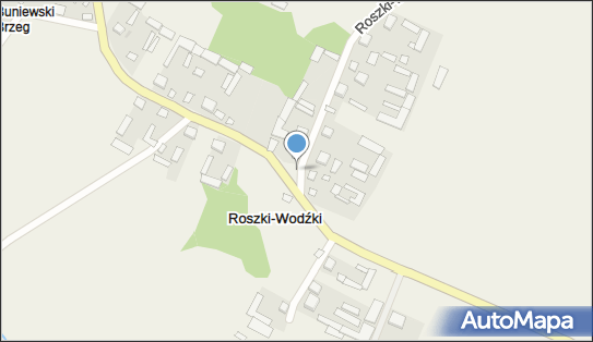 Miejsce uczczone męczeńskąśmiercią mieszkańców wsi Roszki Woźni 18-100 - Pomnik, Obelisk, Tablica pamiątkowa