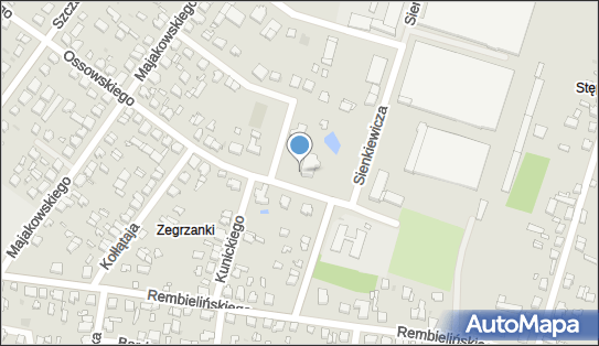 Papieża Jana Pawła II, Ossowskiego Michała 25, Zgierz 95-100 - Pomnik, Obelisk, Tablica pamiątkowa