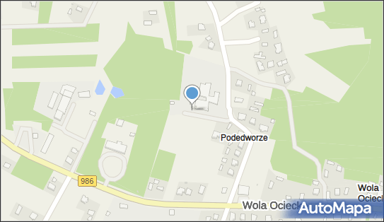 Pomnik im. Jana Pawła II, Wola Ociecka 114, Wola Ociecka 39-104 - Pomnik, Obelisk, Tablica pamiątkowa