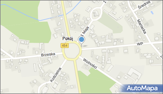 Pomnik Jana Pawła II, Rondo Jana Pawła II454, Pokój 46-034 - Pomnik, Obelisk, Tablica pamiątkowa