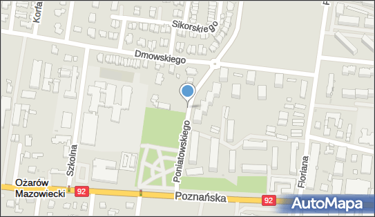 Pomnik Powstania Warszawskiego, Księcia Józefa Poniatowskiego 2 05-850 - Pomnik, Obelisk, Tablica pamiątkowa