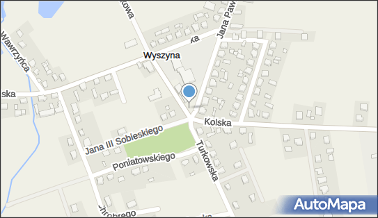 pomnik św. Floriana, Jana Pawła II 2, Wyszyna 62-710 - Pomnik, Obelisk, Tablica pamiątkowa