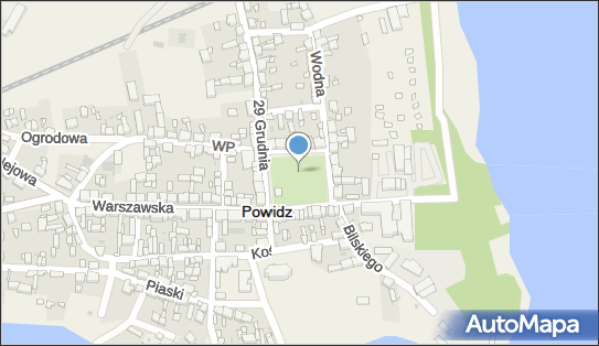 Św. Florian, Park Powstańców Wielkopolskich 18, Powidz 62-430 - Pomnik, Obelisk, Tablica pamiątkowa