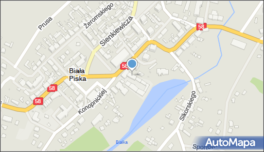 Amelia, ul. Słowackiego 2F, Biała Piska 12-230 - Przedsiębiorstwo, Firma, NIP: 8491409322