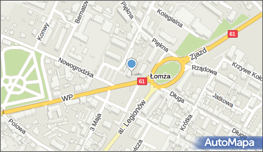 Centrum Szkolenia Kierowców, Plac Tadeusza Kościuszki 1, Łomża 18-400 - Przedsiębiorstwo, Firma, NIP: 8491002187