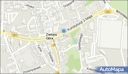GAMP Sp. z o.o., Aleja Konstytucji 3 Maja 8, Zielona Góra 65-803 - Przedsiębiorstwo, Firma, godziny otwarcia, numer telefonu