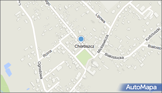 Gminna Spółdzielnia Samopomoc Chłopska w Choroszczy, Choroszcz 16-070 - Przedsiębiorstwo, Firma, numer telefonu, NIP: 5420200317