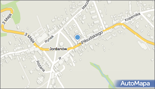Handel Obwoźny Gawrońska, ul. Piłsudskiego 1/7, Jordanów 34-785 - Przedsiębiorstwo, Firma, NIP: 7351237441