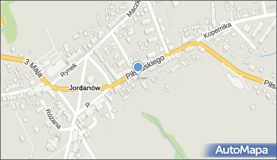 Handel Obwoźny Import Export, ul. Piłsudskiego 16A, Jordanów 34-785 - Przedsiębiorstwo, Firma, NIP: 7352172577