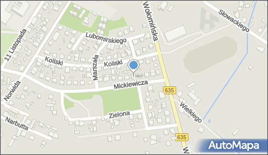 1250080070, Handel Obwoźny, Grądzka Aleksandra 