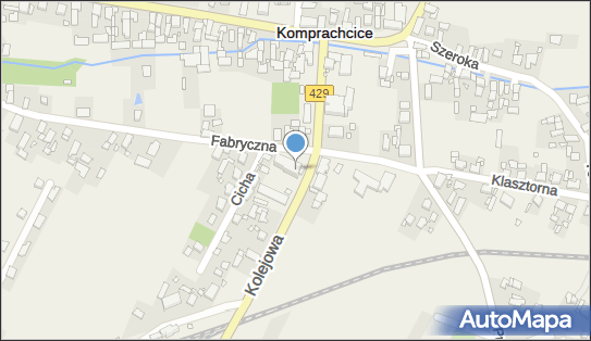 Hutr Detal Art Przem i Spoż, Kolejowa 4, Komprachcice 46-070 - Przedsiębiorstwo, Firma, NIP: 7541176180
