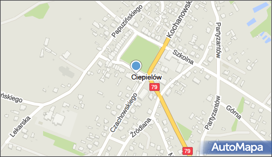 Kiosk Ruch, pl. Zwycięstwa BN, Ciepielów 27-310 - Przedsiębiorstwo, Firma, NIP: 8111028885