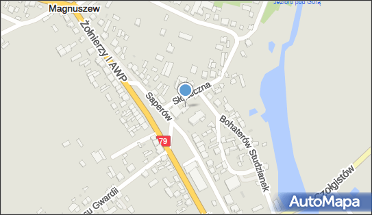 Maria Olszewska Sklep Wielobranżowy, ul. Saperów 13A, Magnuszew 26-910 - Przedsiębiorstwo, Firma, NIP: 8120000610