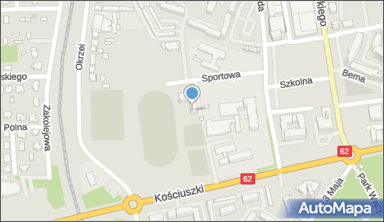 Miejski Klub Sportowy Bug Wyszków, ul. Tadeusza Kościuszki 54 07-200 - Przedsiębiorstwo, Firma, numer telefonu, NIP: 7621789246