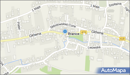 7481444865, OSP w Branicach 