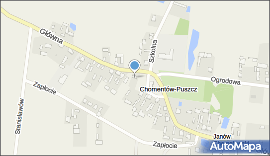 7962609222, OSP w Chomentowie Puszcz 
