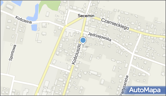 OSP w Seceminie, ul. Kościuszki 3, Secemin 29-145 - Przedsiębiorstwo, Firma, NIP: 6562157744