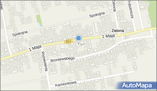 5110195591, OSP w Zielonej 