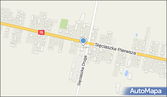 8252003054, OSP w Sięciaszce I 