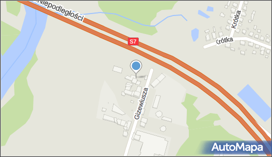 Ostróda, ul. GIZEWIUSZA 33, Ostróda 14-100 - Przedsiębiorstwo, Firma, NIP: 7410010757
