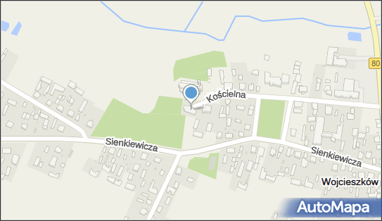 Parafia Rzym.-Kat.pw.Najświętszego Serca Pana Jezusa, Wojcieszków 21-411 - Przedsiębiorstwo, Firma, numer telefonu, NIP: 8251735051