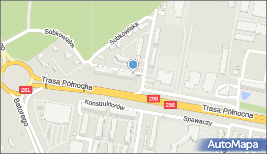 Pawilon Handlowy, ul. Trasa Północna 10D, Zielona Góra 65-958 - Przedsiębiorstwo, Firma, NIP: 9730343639