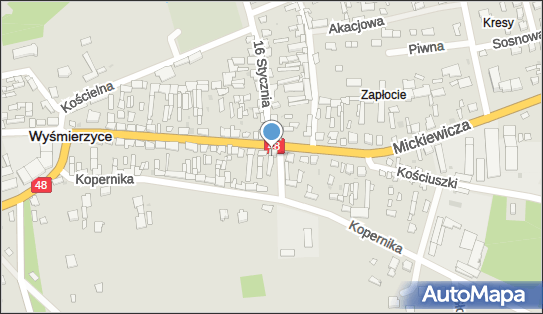 Piekarnictwo, ul. Adama Mickiewicza 40, Wyśmierzyce 26-811 - Przedsiębiorstwo, Firma, NIP: 7981061469