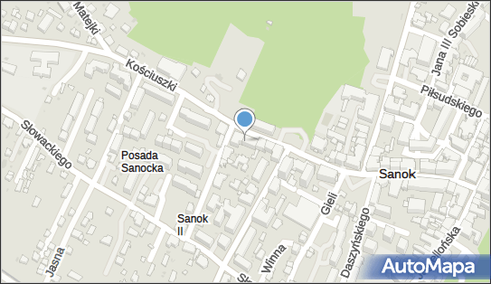 Pomiary Geodezyjne, ul. Kościuszki 31, Sanok 38-500 - Przedsiębiorstwo, Firma, numer telefonu, NIP: 6871796608
