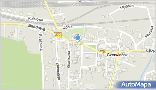 Sklep Chemiczny Wiesława Łukaszyk, Kolejowa 2, Czerwieńsk 66-016 - Przedsiębiorstwo, Firma, NIP: 9730044598