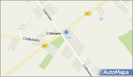 Sklep Spożywczo-Przemysłowy, Ciółkówko 13, Ciółkówko 09-451 - Przedsiębiorstwo, Firma, NIP: 7741526377