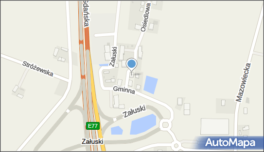 Sklep Wielobranżowy, Załuski 72, Załuski 09-142 - Przedsiębiorstwo, Firma, numer telefonu, NIP: 5670008495