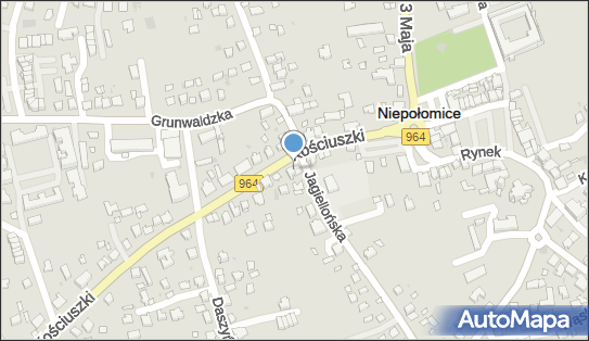 Sklep z Odzieżą Zagraniczną Hipi, ul. Kościuszki 9, Niepołomice 32-005 - Przedsiębiorstwo, Firma, NIP: 6821413812