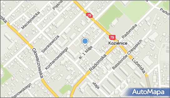 Sklep ze Sprzedażą Odzieży Używanej, al. 1 Maja 10, Kozienice 26-900 - Przedsiębiorstwo, Firma, NIP: 8121113109