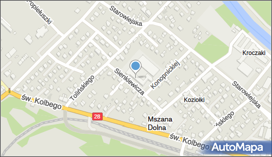 Sklepik Szkolny, ul. Henryka Sienkiewicza 2, Mszana Dolna 34-730 - Przedsiębiorstwo, Firma, NIP: 7371189857