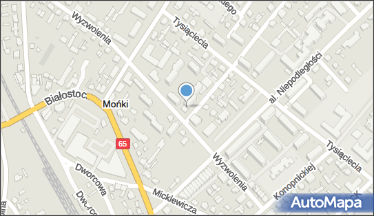 5460001156, Spółdzielnia Mieszkaniowa Lokatorsko - Własnościowa w Mońkach 