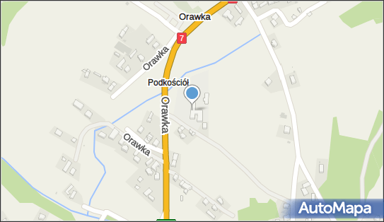 7351036990, Szkoła Podstawowa w Orawce 