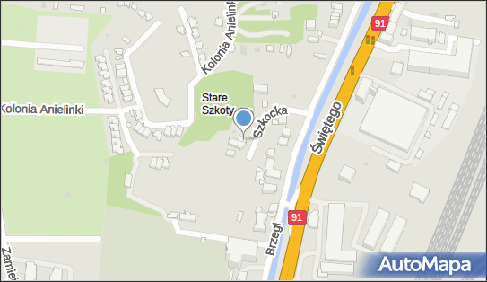 5832188034, Taxi Osobowa nr.75 w Zawadzki 
