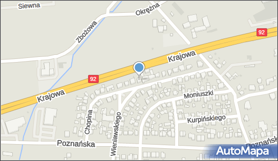 Wywóz Nieczystości Płynnych, ul. Fryderyka Chopina 22, Kostrzyn 62-025 - Przedsiębiorstwo, Firma, NIP: 7861087093