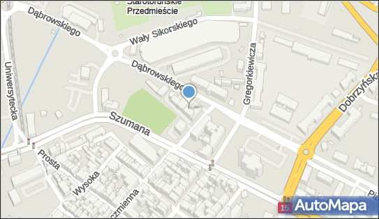870405080, Wojskowa Specjalistyczna Przychodnia Lekarska Samodzielny Publiczny Zakład Opieki Zdrowotnej w Toruniu 